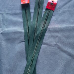 40cm Dark Green open-end zip (Bundle of 3)