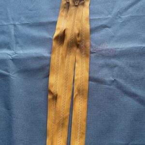 40cm Mustard open-end zip (Bundle of 3)