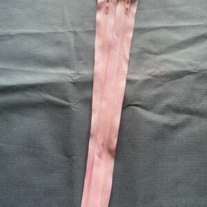 40cm Pink open-end zip (Bundle of 2)